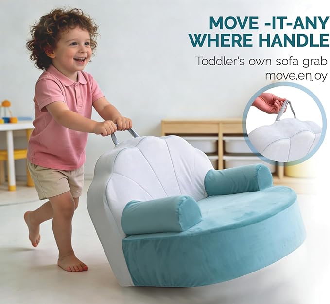 Snuggly Toddler Chair, Soft Kids Sofa