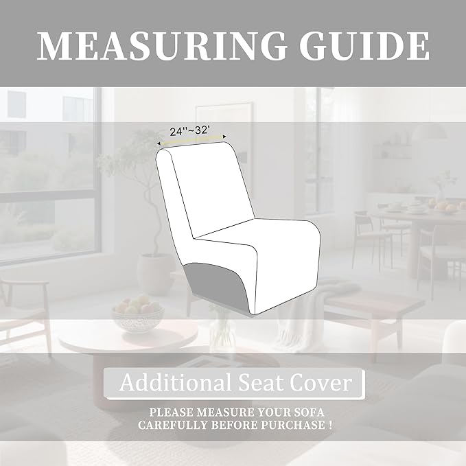 100% Waterproof Sectional Recliner Couch Covers