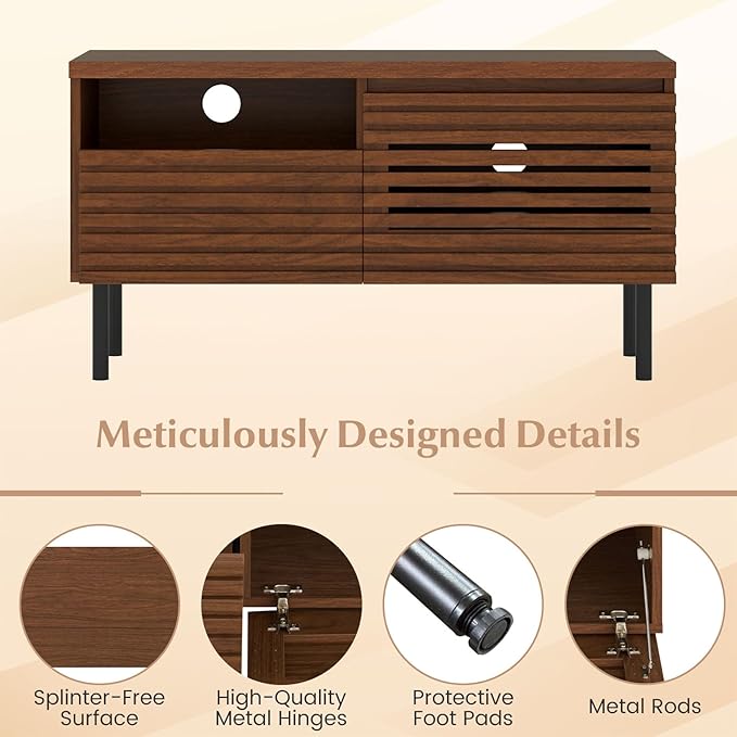 Giantex Mid Century Modern TV Stand
