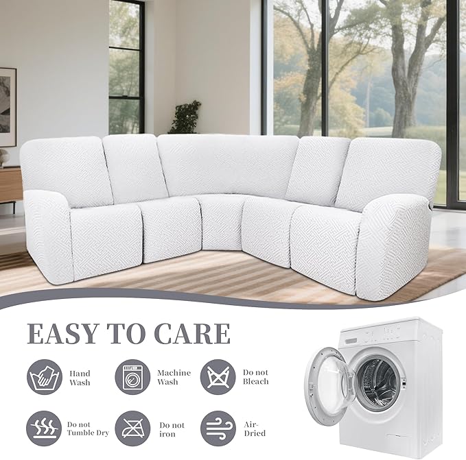 100% Waterproof Sectional Recliner Couch Covers