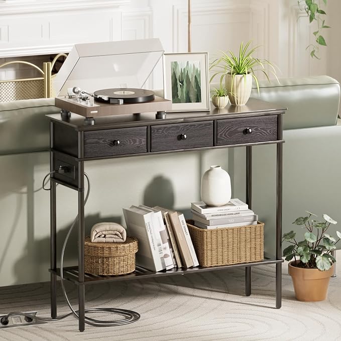 38" Entryway Table Console Table