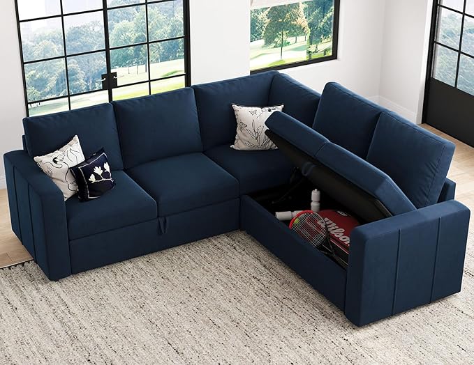 Belffin Modular Sectional Sleeper Sofa