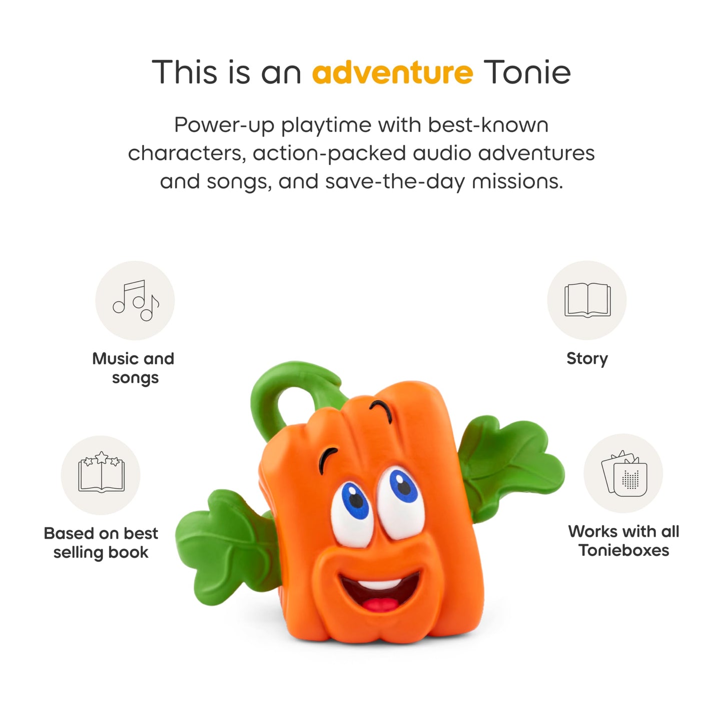 Tonies Spookley The Square Pumpkin Audio Toy Figurine