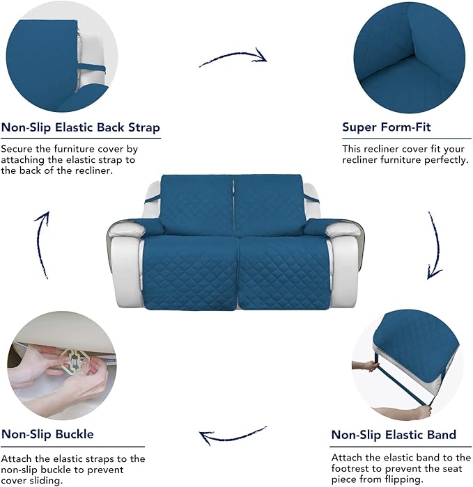 PureFit Water Resistant Reversible Sofa Covers