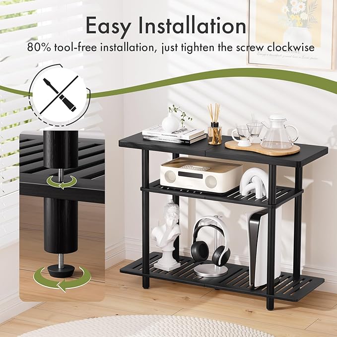 Bamboo TV Stand, Small TV Stands