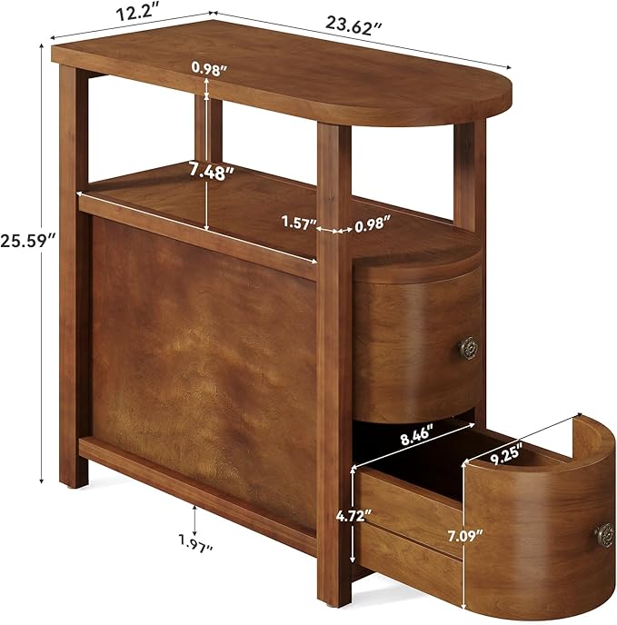 LITTLE TREE Solid Wood End Table