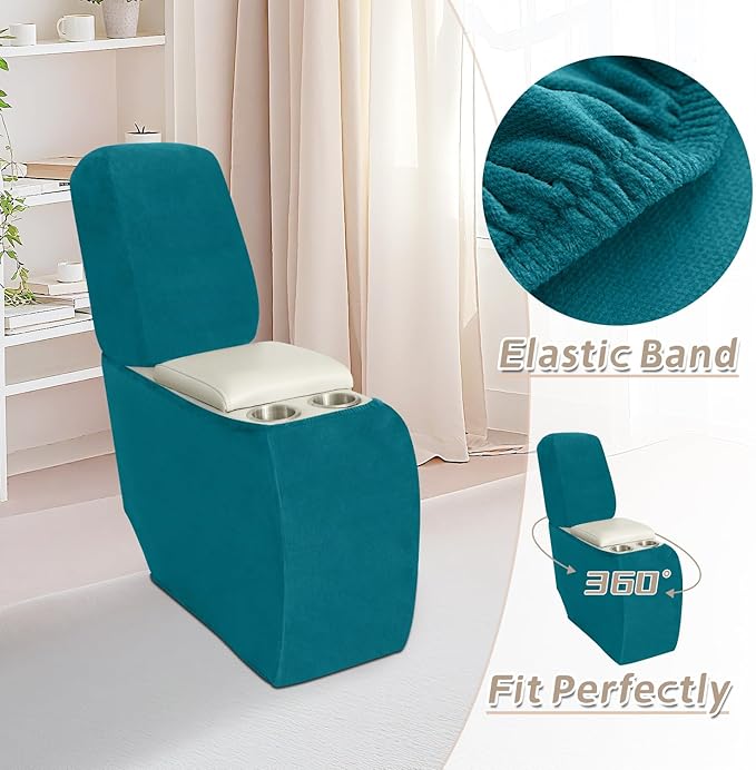 Arfntevss Sectional Recliner Couch Covers Velvet Corner Sectional Sofa Cover
