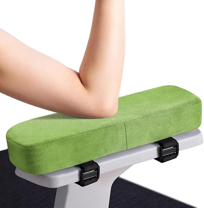 Smiry Ergonomic Office Chair Armrest Pads, Memory Foam Arm Rest Covers