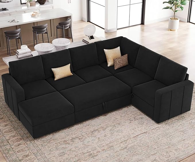 Belffin Modular Sectional Sleeper Sofa
