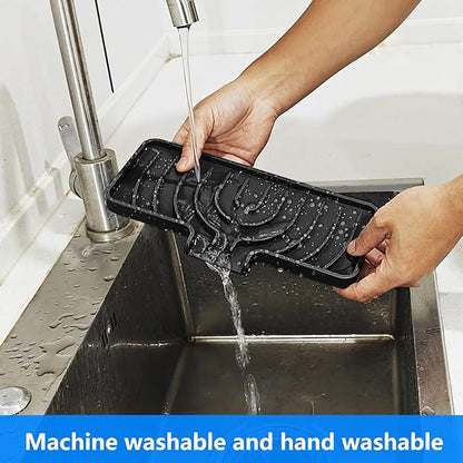 Sponge Holder for Kitchen Sink, Dish Sponge Holder & Soap Tray