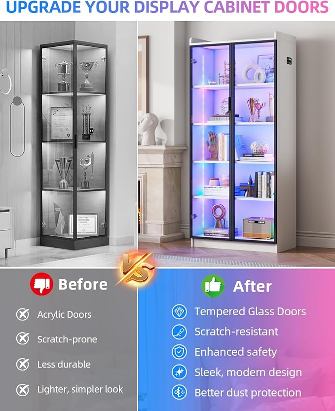 Dystler 65" Display Cabinet