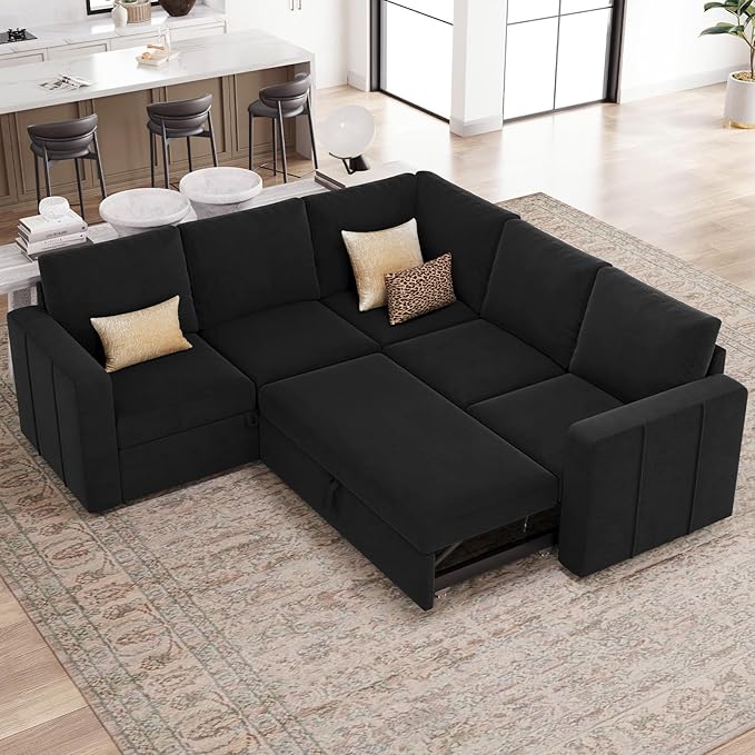 Belffin Modular Sectional Sleeper Sofa