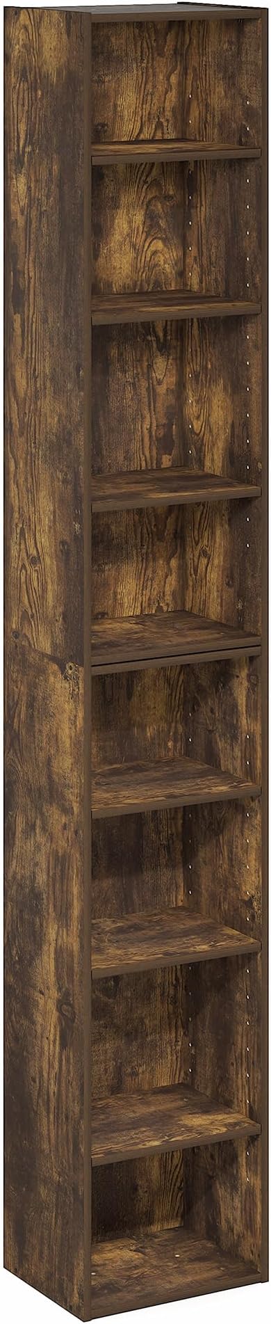 Furinno PASIR Book Shelf, 8-Tier Bookshelf, Bookcase