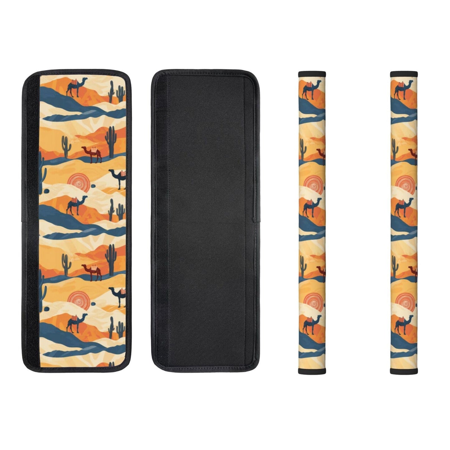 Buyidec Refrigerator Door Handle Covers Western Desert Camels Cactus Sunset Fridge Handle Cover Washable Dishwasher Microwave Fridge Oven Door Decor Handle Cover Keep Your Kitchen Appliances Clean