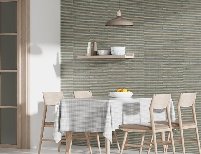 SINGULARWOOD Bamboo Wall Panel for Home Decor, Wall Cladding and Covering