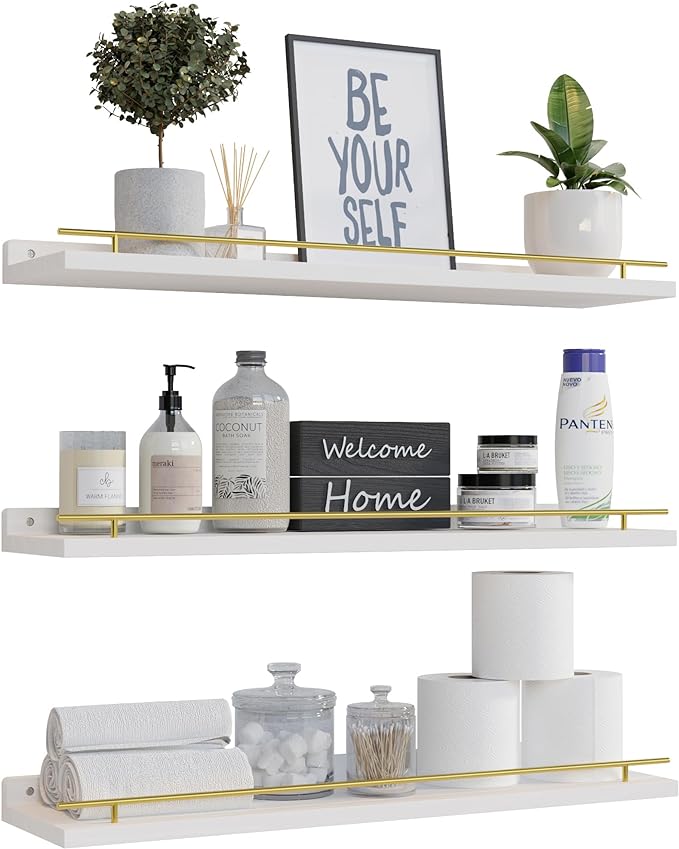 WOPITUES Floating Shelves 24 inch