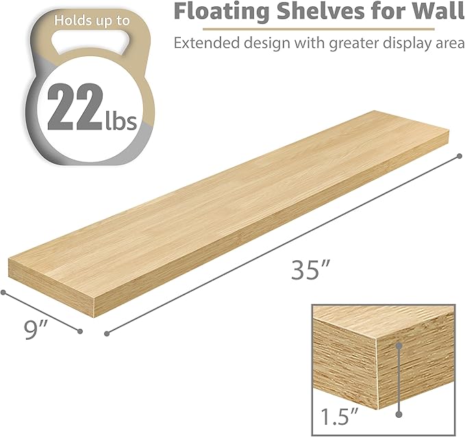 Sorbus Floating Shelves for Wall