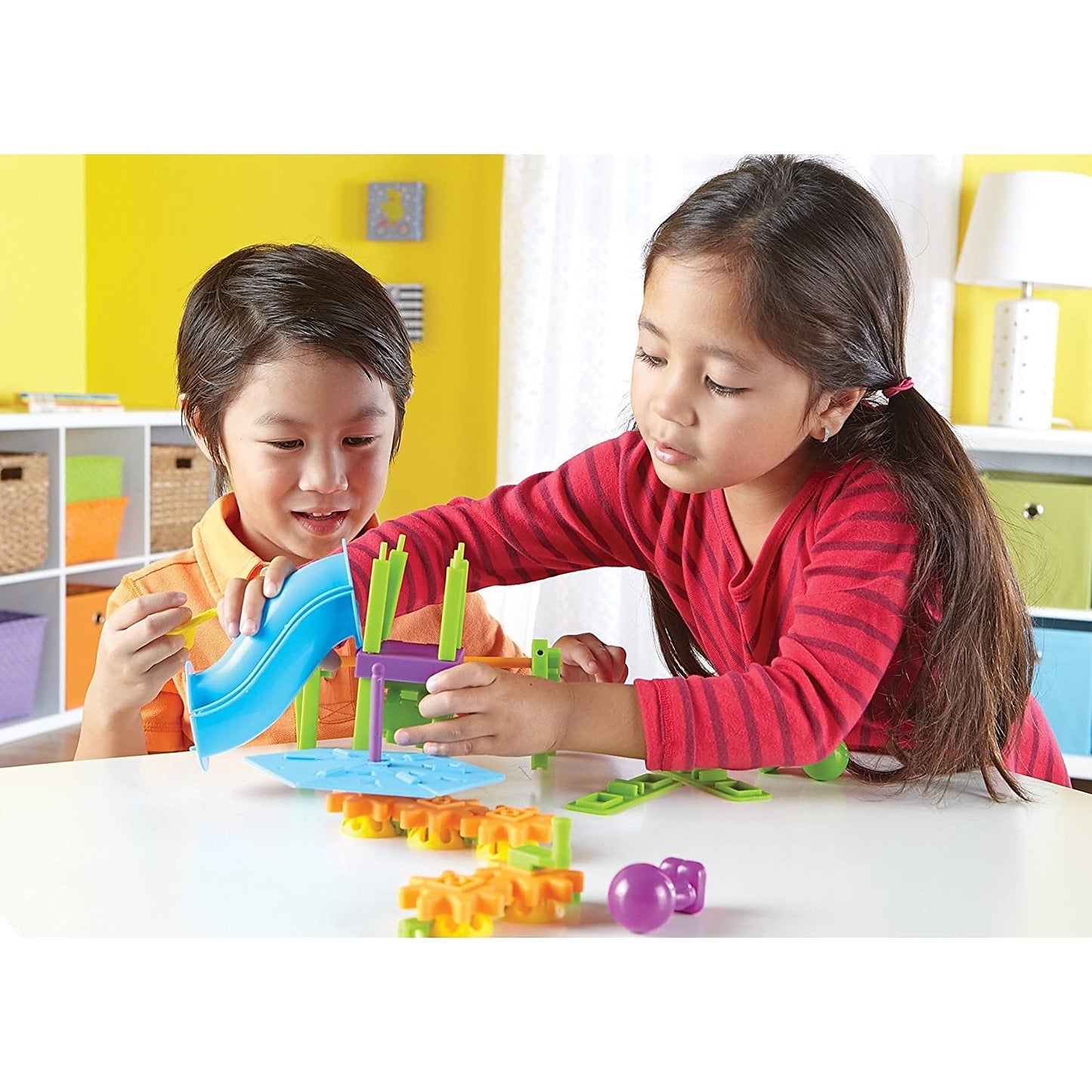 Learning Resources Playground Engineering & Design Building Set - Building Toys for kids Ages 4-8, Toddler STEM Toys, Classroom STEM Activities, Engineering for Kids, Creative Construction Toy
