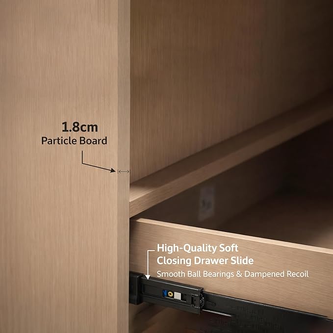 Durable Eco‑Friendly 2‑Drawer Nightstand,