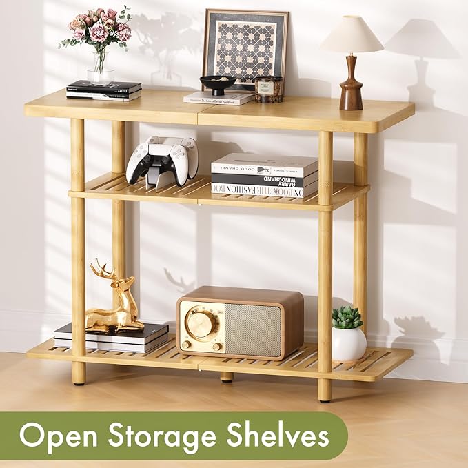 Bamboo TV Stand, Small TV Stands