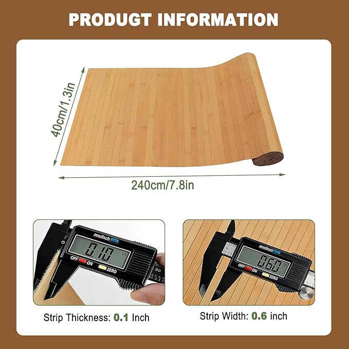 Natural Bamboo Wall Panel for Interior Decor