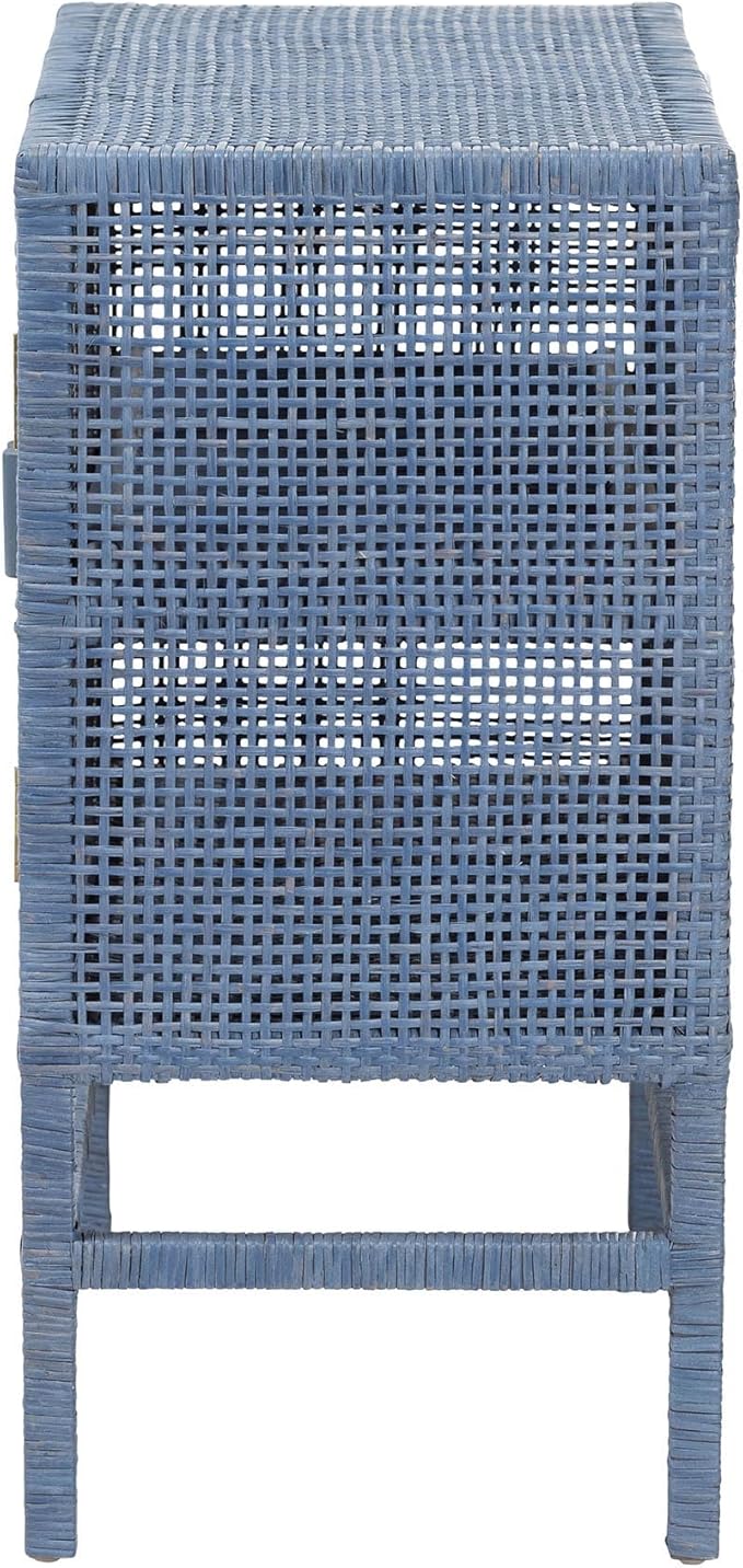 Bali & pari Vivan Natural Rattan Storage Cabinet