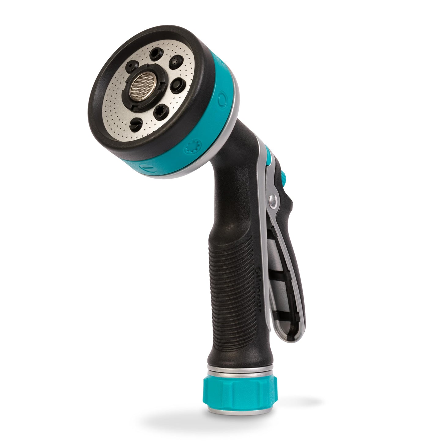 Gilmour Heavy Duty Rear Control Garden Hose Nozzle with 8 Pre-set Spray Patterns, Water Hose Nozzle for Watering Garden or Lawn