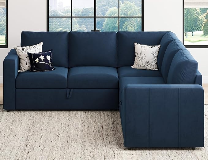 Belffin Modular Sectional Sleeper Sofa