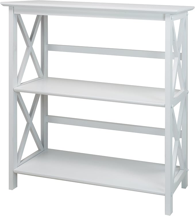 Casual Home Montego 3-Shelf Bookcase