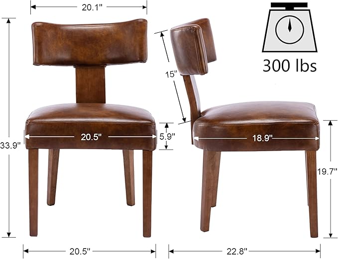 VESCASA Upholstered Dining Chairs