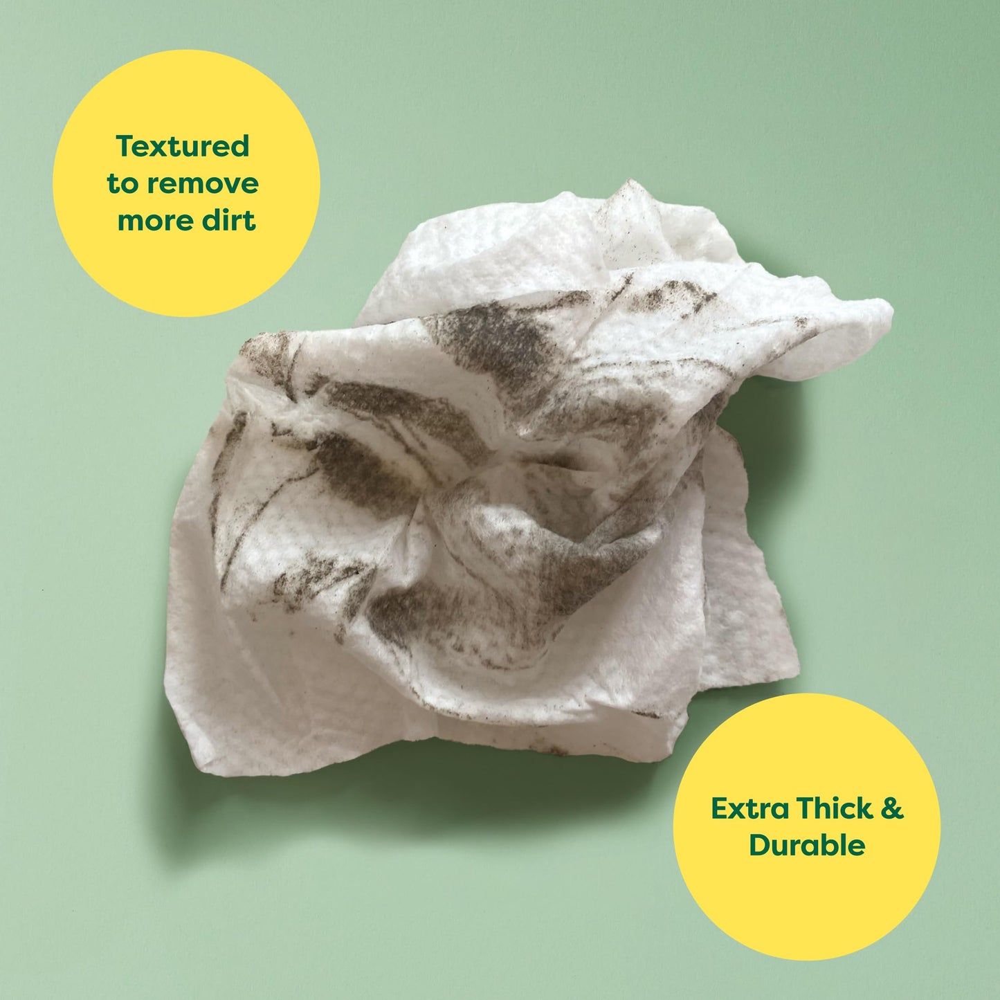 Earth Rated Dog Wipes, Hypoallergenic, Cleaning and Hydrating, for Grooming Paws, Body and Butt, Lavender Scented, 100 Count