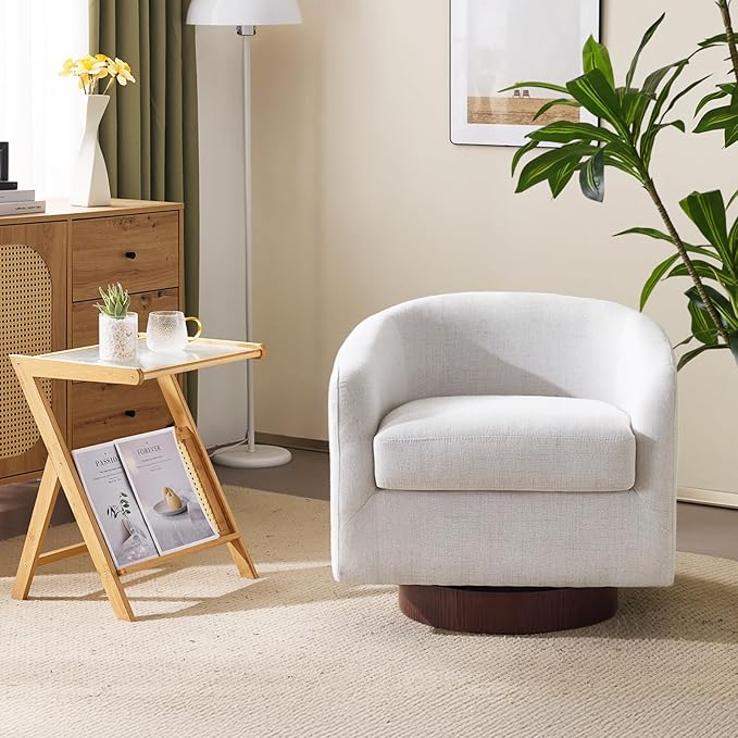 VINGLI 360°Swivel Accent Chair