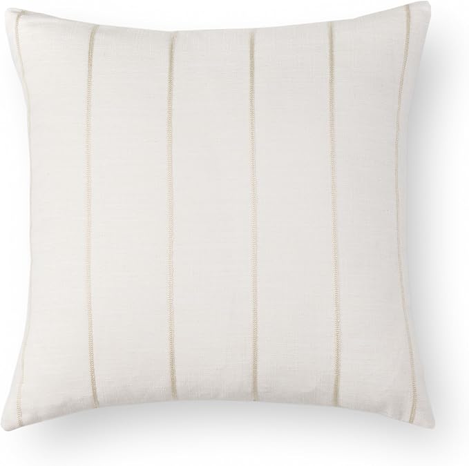 Crumbs Home Modern Farmhouse Fall Linen Indoor Outdoor Throw Pillow Cover Only