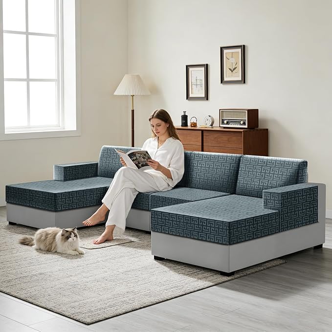 UNBBRRL Stretch Couch Seat Cushion Cover