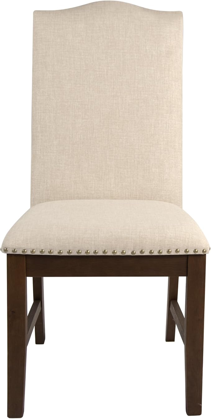 HomePop Scalloped Back Dining Chair