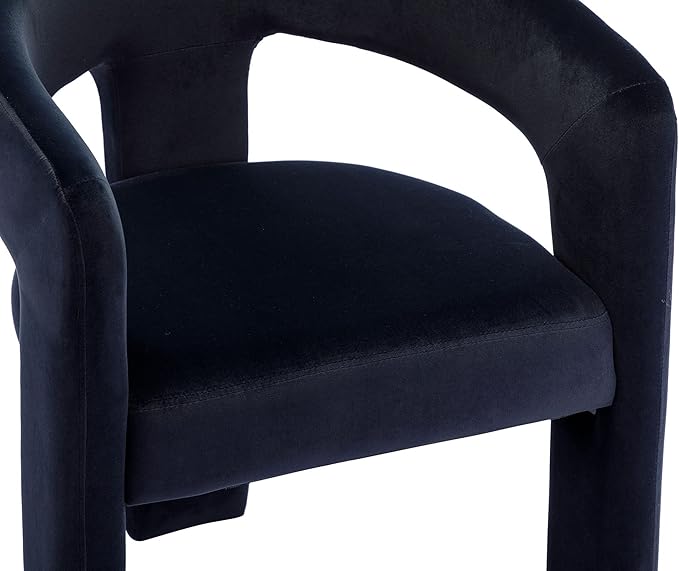 VESCASA Velvet Barrel Dining Chair