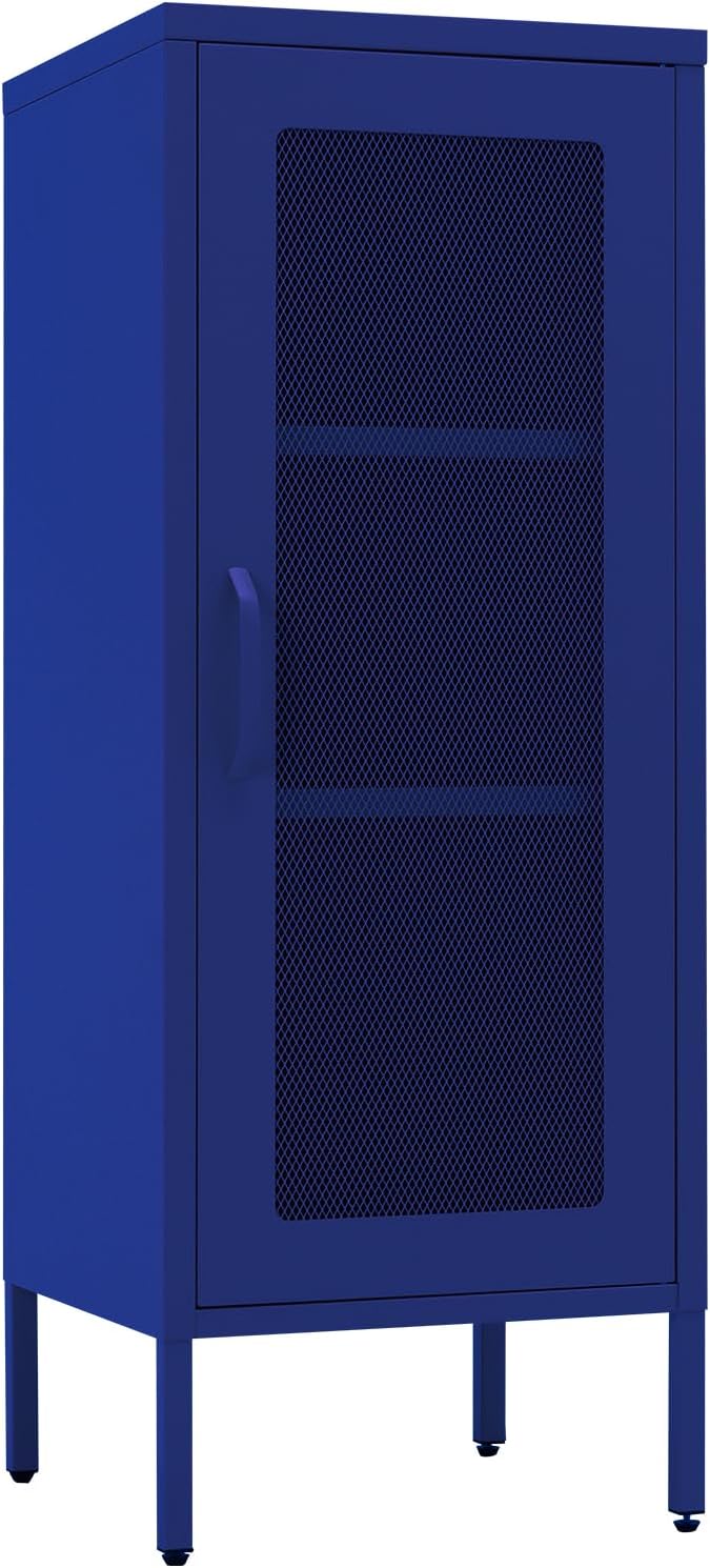 Slim Metal Storage Cabinet