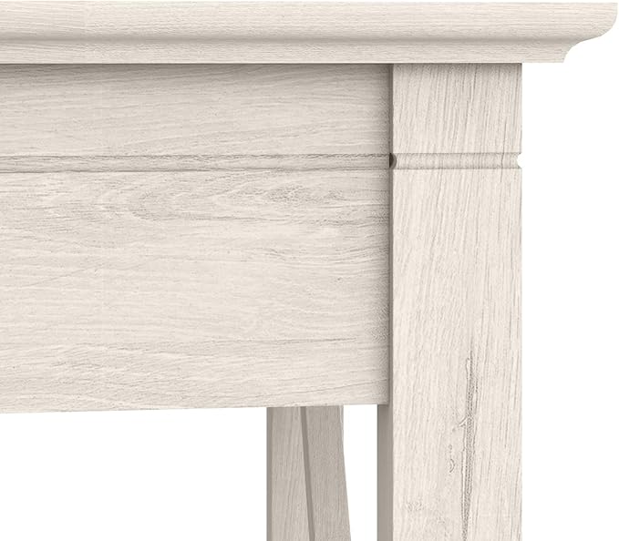 Bush Home Key West 48W Writing Desk in Linen White Oak