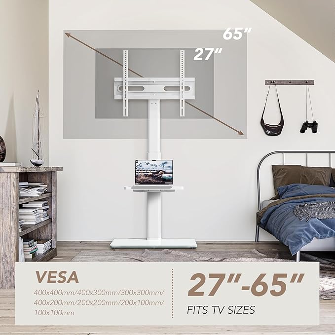 AX WABER Universal Floor TV Stand