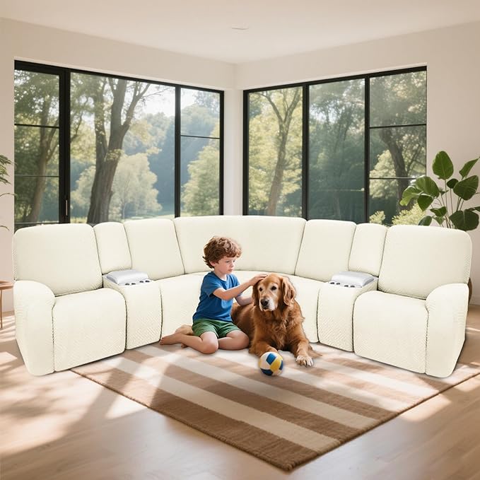 100% Waterproof Sectional Recliner Couch Covers