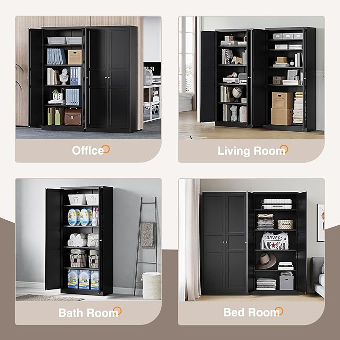 Yizosh Metal Storage Cabinet