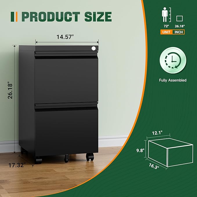 Letaya Mobile File Cabinet