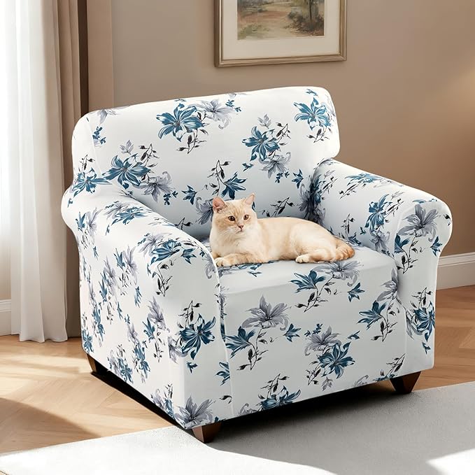 H.VERSAILTEX Floral Pattern Slip Covers