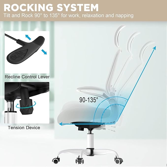 Mimoglad Office Chair, High Back Ergonomic Desk Chair