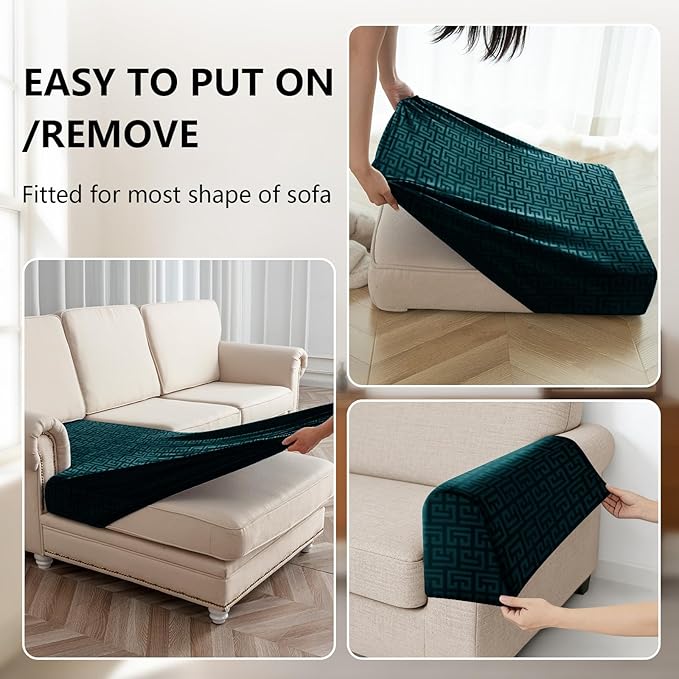 UNBBRRL Stretch Couch Cushion Cover
