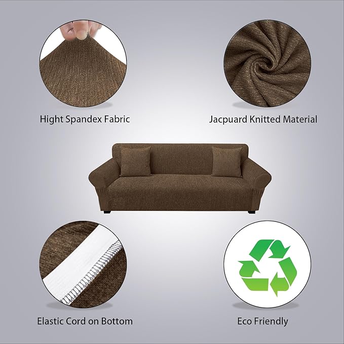 Sofa Slipcover with 2 Pillow Cover