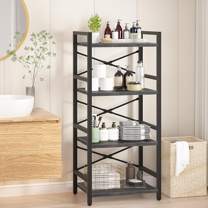 Yoobure 4 Tier Bookshelf