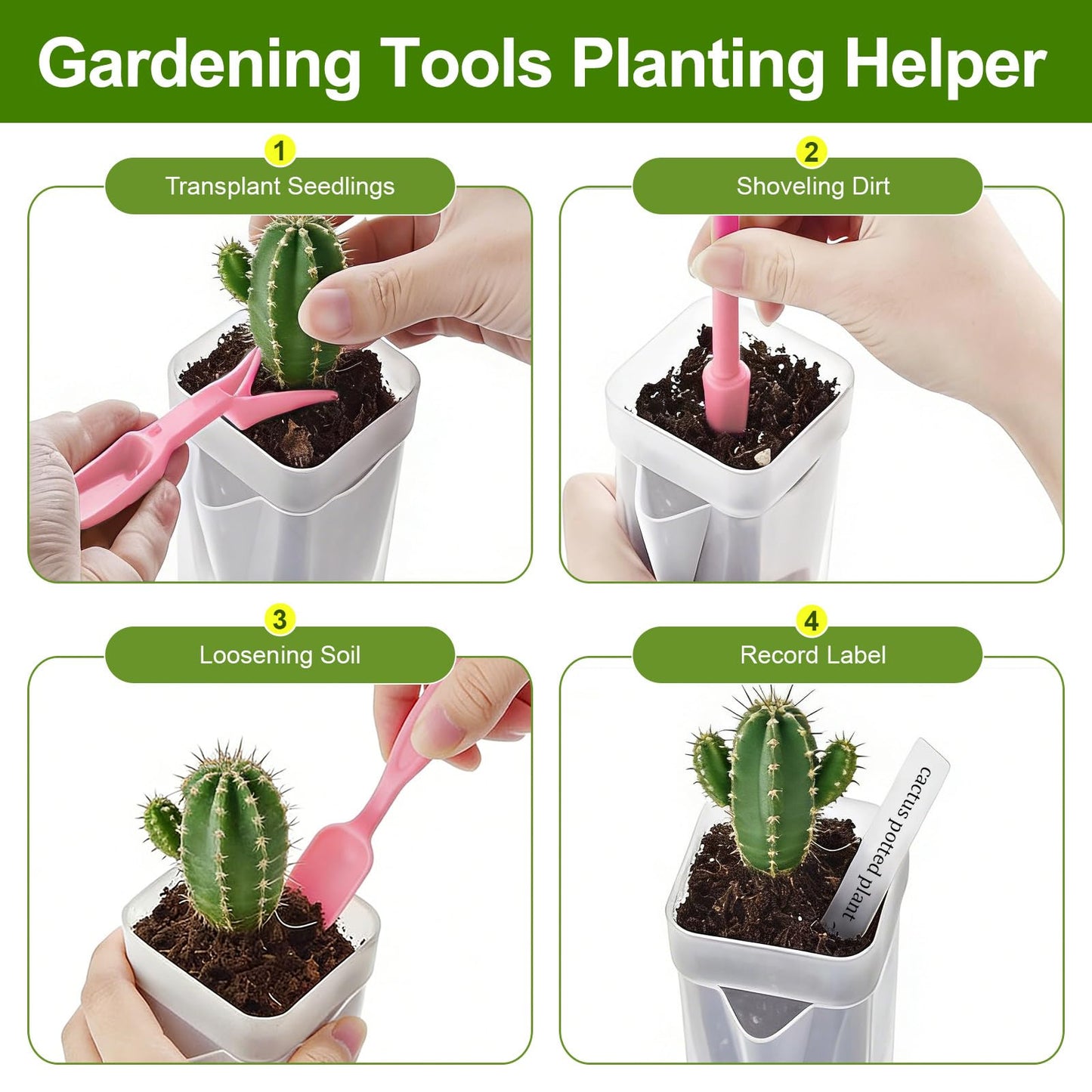 HITOSTAR 12 Pack 2 Inch Mini Clear Self Watering Pots for Indoor Plants, Small Plastic Planters with Drainage, Hydroponic Nursery Propagation Cups, for African Violet Alocasia Pot (2 Inch, 12Pack)