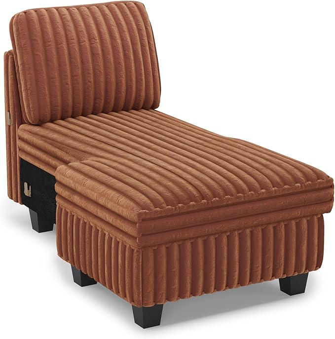 Belffin Modular Sectional Storage Chaise Module