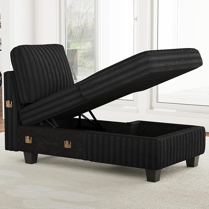 Belffin Modular Sectional Storage Chaise Module